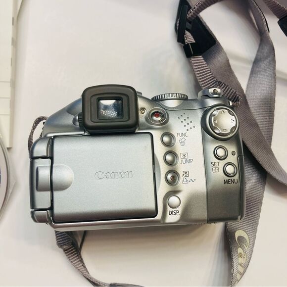 Canon PowerShot S2 IS 5.0MP Digital Camera Box Manuals Accessories Untested - Picture 6 of 16
